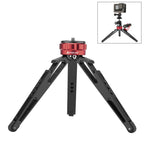 PULUZ Desktop Vlogging Live Tripod Holder with Cold Shoe Bases for DSLR & Digital Cameras, Adjustable Height: 7.5-14.5cm - British D'sire