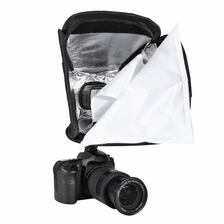 PULUZ Foldable Soft Flash Light Diffuser Softbox Cover, Size: 23cm x 23cm - British D'sire