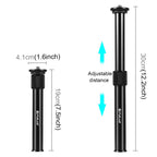 PULUZ Metal Handheld Adjustable Tripod Mount Monopod Extension Rod for DSLR & SLR Cameras - British D'sire