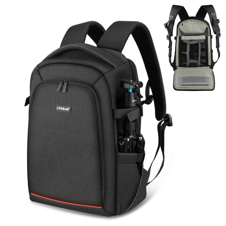 PULUZ Outdoor Portable Waterproof Scratch-proof Dual Shoulders Backpack Handheld PTZ Stabilizer Camera Bag with Rain Cover for Digital Camera, DJI Ronin-SC / Ronin-S (Black) - British D'sire