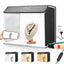 PULUZ Photo Studio Light Box Portable 60 x 40cm Cuboid Photography Studio Tent Kit with 4 Color Backdrops (EU Plug) - British D'sire