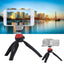 PULUZ Pocket Mini Tripod Mount with 360 Degree Ball Head for Smartphones, GoPro, DSLR Cameras(Red) - British D'sire
