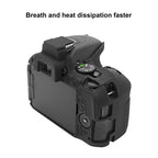 PULUZ Soft Silicone Protective Case for Nikon D5500 / D5600(Black) - British D'sire