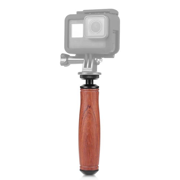 PULUZ Wooden Handle Camera Grip Stabilizer Handgrip - British D'sire