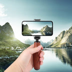 PULUZ Wooden Handle Camera Grip Stabilizer Handgrip - British D'sire