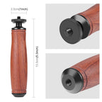 PULUZ Wooden Handle Camera Grip Stabilizer Handgrip - British D'sire