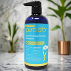 PURA D'OR Hair Thinning Therapy Shampoo - Thicker Hair, Healthier You - Hair Loss Treatments - British D'sire