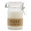 Pure Olive Wax Jar Candle 120X70 - White - Pillar Candle - British D'sire