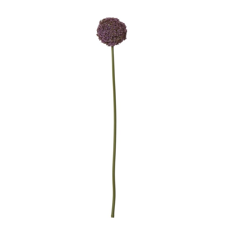 Purple Allium Stem Artificial Flower Stem - Artificial Plants & Trees - British D'sire