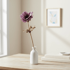 Purple Anemone Stem Artificial Flower Stem - Artificial Flowers & Stems - British D'sire