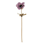 Purple Anemone Stem Artificial Flower Stem - Artificial Flowers & Stems - British D'sire