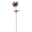 Purple Anemone Stem Artificial Flower Stem - Artificial Flowers & Stems - British D'sire