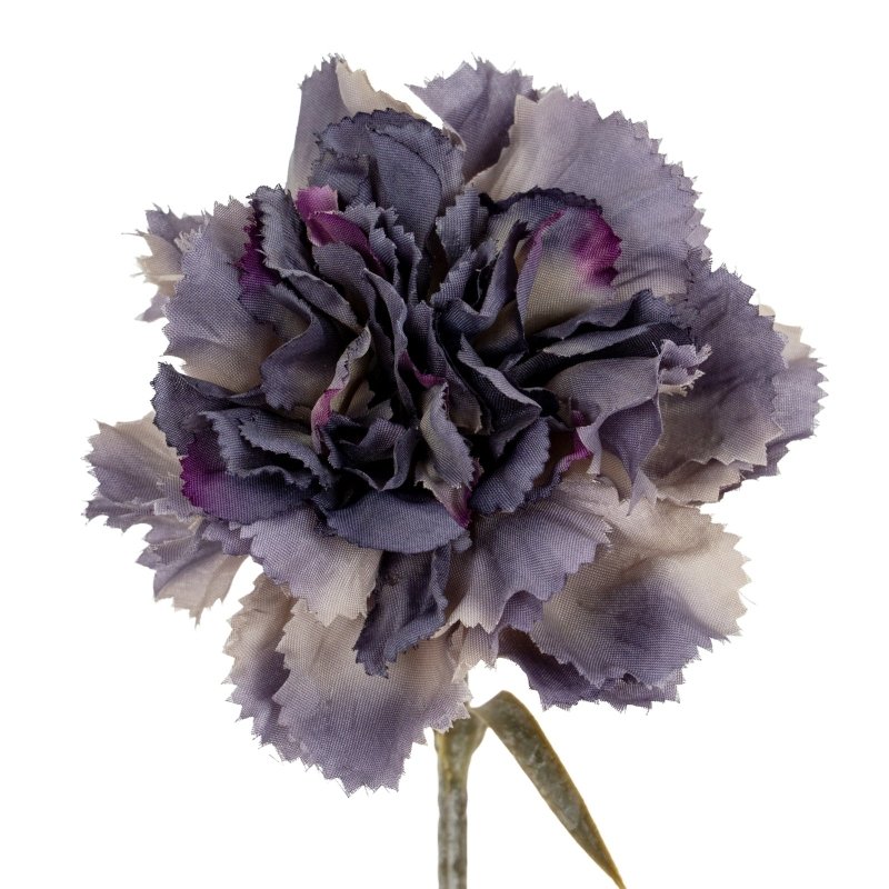 Purple Carnation Stem Artificial Flower Stem - Artificial Flowers & Stems - British D'sire