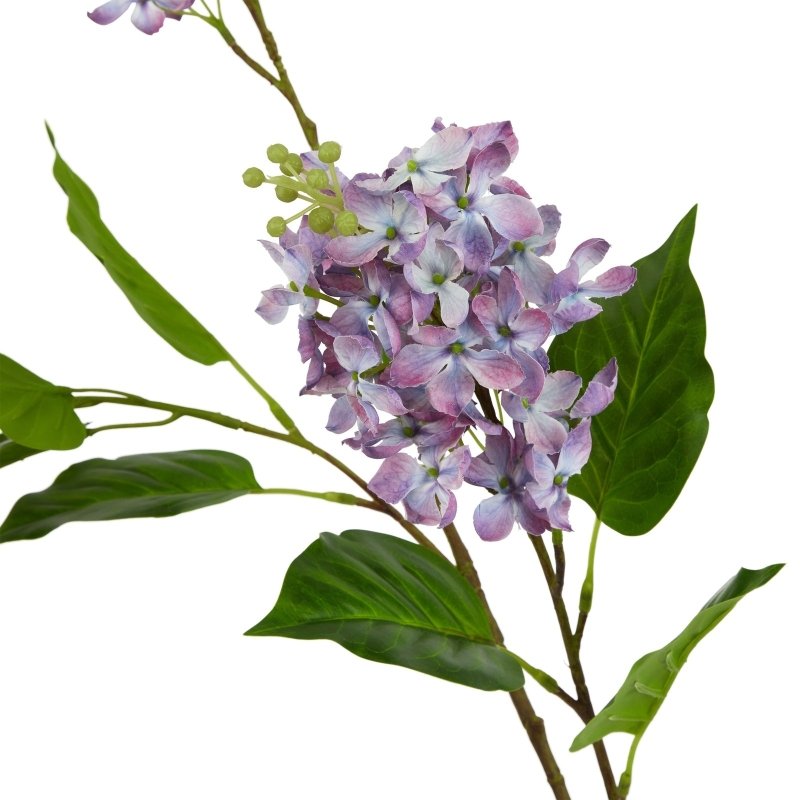 Purple Lilac Stem Artificial Flower Stem - Artificial Flowers & Stems - British D'sire