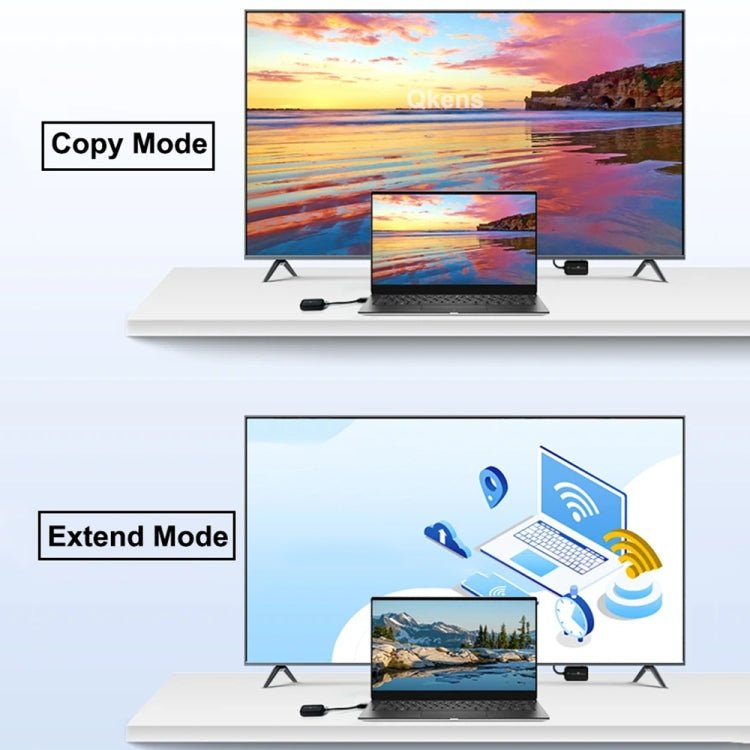 PWAY DT248W - H 30m Wireless HD Screen Projector Office Conference Screen Sharing Device(HDMI Interface) - British D'sire