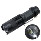 Q5 Mini LED Flashlights Telescopic Zoom 3 Mode Waterproof Torch Penlight - British D'sire