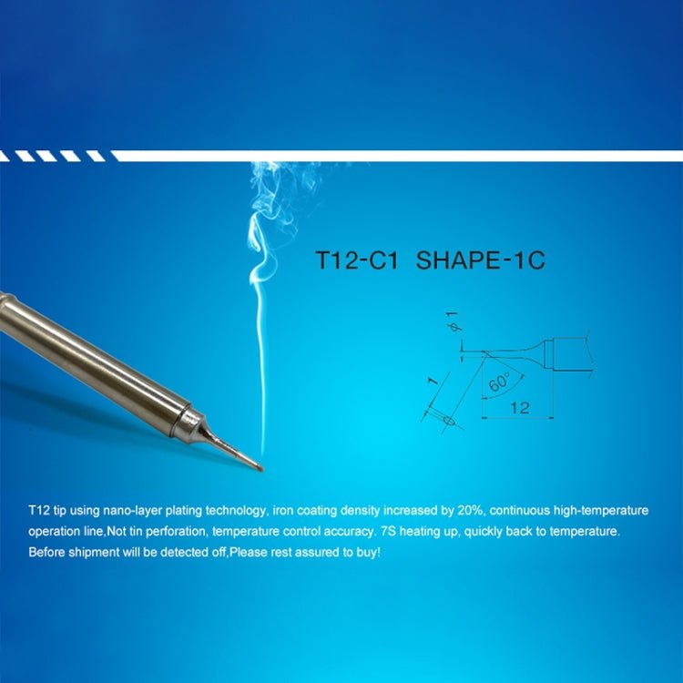 QUICKO T12-C1 Lead-free Soldering Iron Tip Secondary image