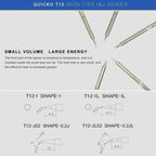 QUICKO T12 - I Lead - free Soldering Iron Tip - British D'sire