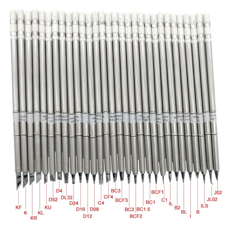 QUICKO T12 - I Lead - free Soldering Iron Tip - British D'sire