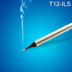 QUICKO T12 - ILS Black Welding Lead - free Soldering Iron Tip - British D'sire