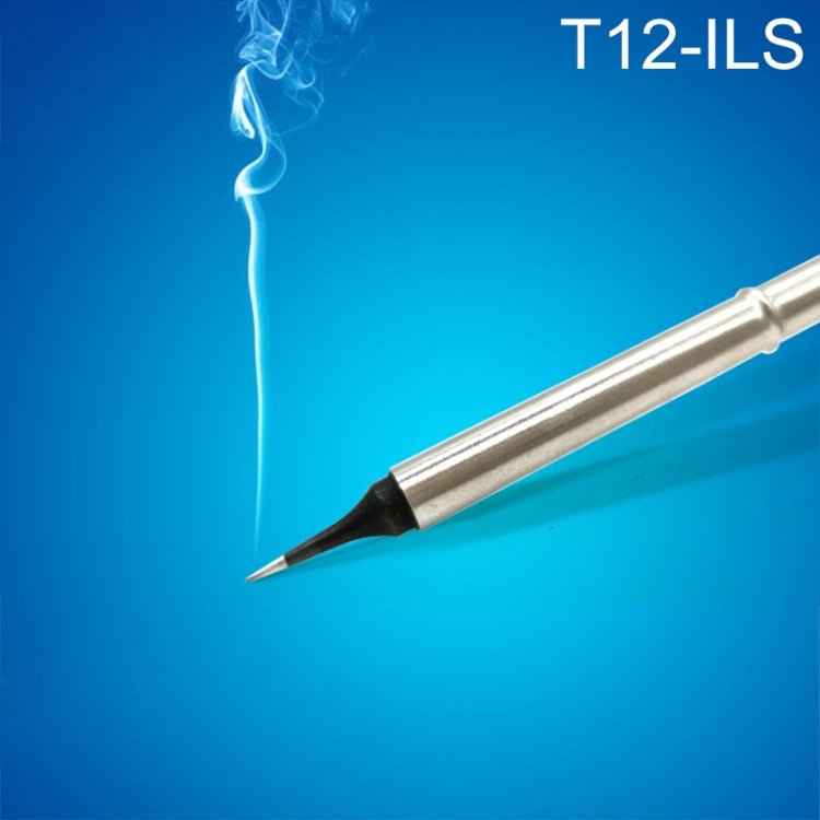 QUICKO T12 - ILS Black Welding Lead - free Soldering Iron Tip - British D'sire