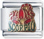 Quiges - 9mm Italian Style Charm Link Module Stainless Steel Horoscope Scorpio for Italian Style Bracelets - Charms - British D'sire