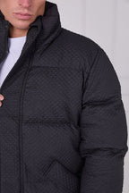 Quilted Puffer Jacket – Zip & Button Fasten - jacket - British D'sire