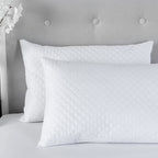 Quilted Soft Touch Microfibre Pillows - British D'sire