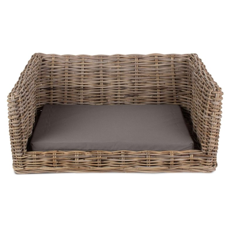 Rattan Dog Sofa Bed - Pet bed - British D'sire Main image