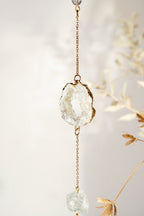 Raw Quartz Crystal Window Suncatcher - Suncatchers - British D'sire