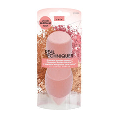 Real Techniques New Foam Technology Miracle Powder Sponge for Even Powder Application, 2 Pack - Makeup Sponges - British D'sire