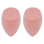 Real Techniques New Foam Technology Miracle Powder Sponge for Even Powder Application, 2 Pack - Makeup Sponges - British D'sire