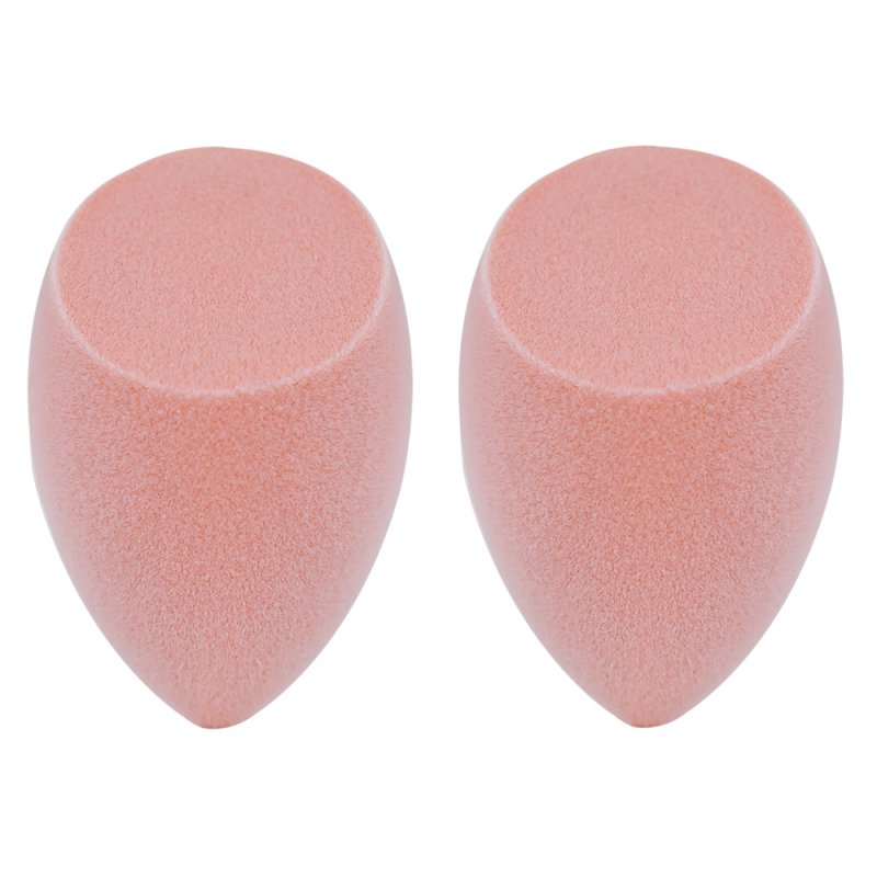 Real Techniques New Foam Technology Miracle Powder Sponge for Even Powder Application, 2 Pack - Makeup Sponges - British D'sire