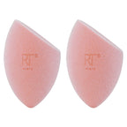 Real Techniques New Foam Technology Miracle Powder Sponge for Even Powder Application, 2 Pack - Makeup Sponges - British D'sire