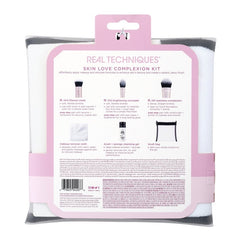Real Techniques Pink Limited Edition Skin Love Complexion Kit - Makeup Brushes - British D'sire