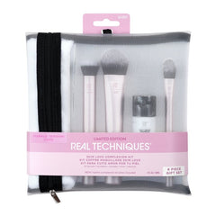 Real Techniques Pink Limited Edition Skin Love Complexion Kit - Makeup Brushes - British D'sire
