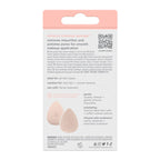 Real Techniques Sponge+, Skin Care Facial Cleanser Tool, with Probiotics, exfoliate and clean pores, Miracle Complexion Sponge - Makeup Sponges - British D'sire