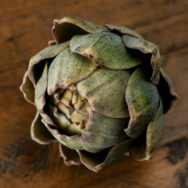 Real Touch Artificial Artichoke Decorative Stem - Artificial Flowers & Stems - British D'sire