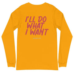 Rebel Girl Unisex Long Sleeve Tee with EMBROIDERY - long sleeve tshirt - British D'sire