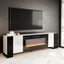 Recessed Electric Fireplace TV Stand with Remote Control - Electric Fireplace TV Stand - British D'sire
