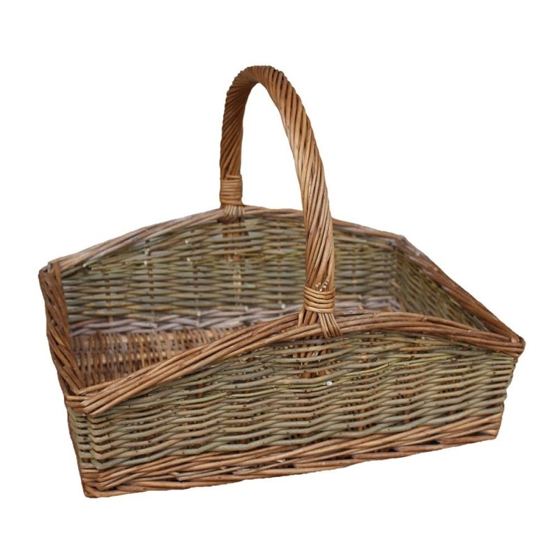 Rectangular Country Unpeeled Garden Trug Secondary image