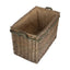 Rectangular Rope Handled Wicker Log Basket - Log Baskets - British D'sire