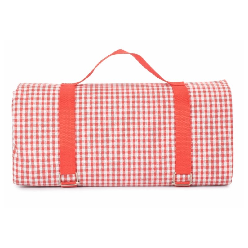 Red and White Gingham Picnic Blanket Secondary image