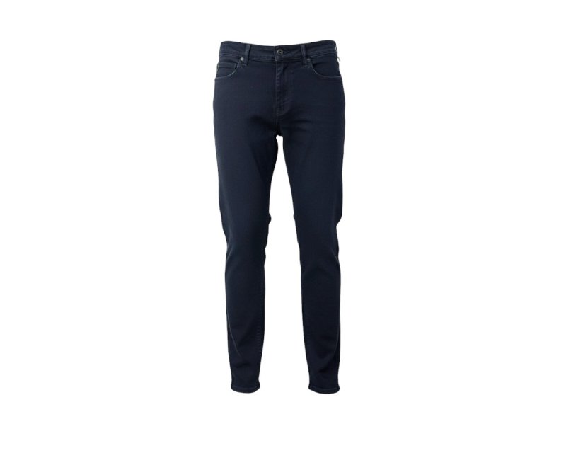 Regular Fit Zip Fly Dark Blue Jeans - Jeans - British D'sire