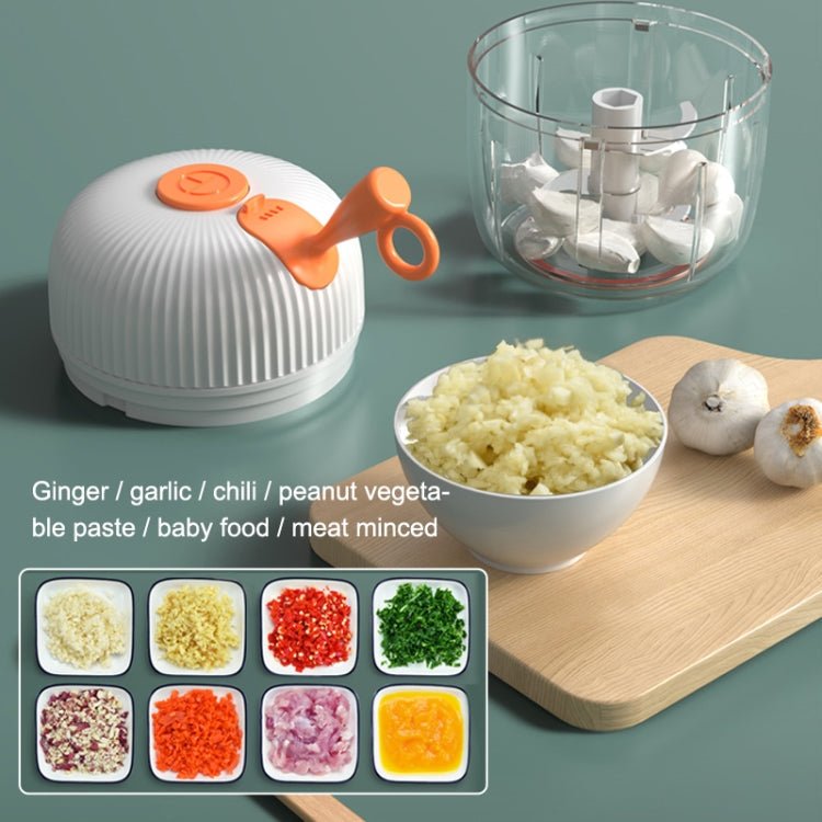 REMAX SL - BM03 Rechew Series Wireless Electric Garlic Stirrer Cordless Portable Food Processor (Green) - food processor - British D'sire