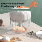 REMAX SL - BM03 Rechew Series Wireless Electric Garlic Stirrer Cordless Portable Food Processor (Green) - food processor - British D'sire
