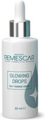 Remescar Self Tanning Face Drops 30ml - Glow Drops For Bronzing - Fake Tan Glowing Drops to Add To Moisturiser & Skin Care Routine - Facial Self-Tanning Enhancer - Bronzer Serum for Glowing Skin - British D'sire