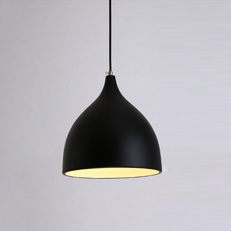 Restaurant Chandelier Simple Modern Single - head Dining Table Lamp Fashion Aisle Living Room Bar (Black) - British D'sire Main image