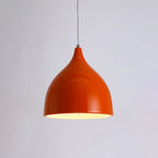 Restaurant Chandelier Simple Modern Single - head Dining Table Lamp Fashion Aisle Living Room Bar (Orange) - British D'sire