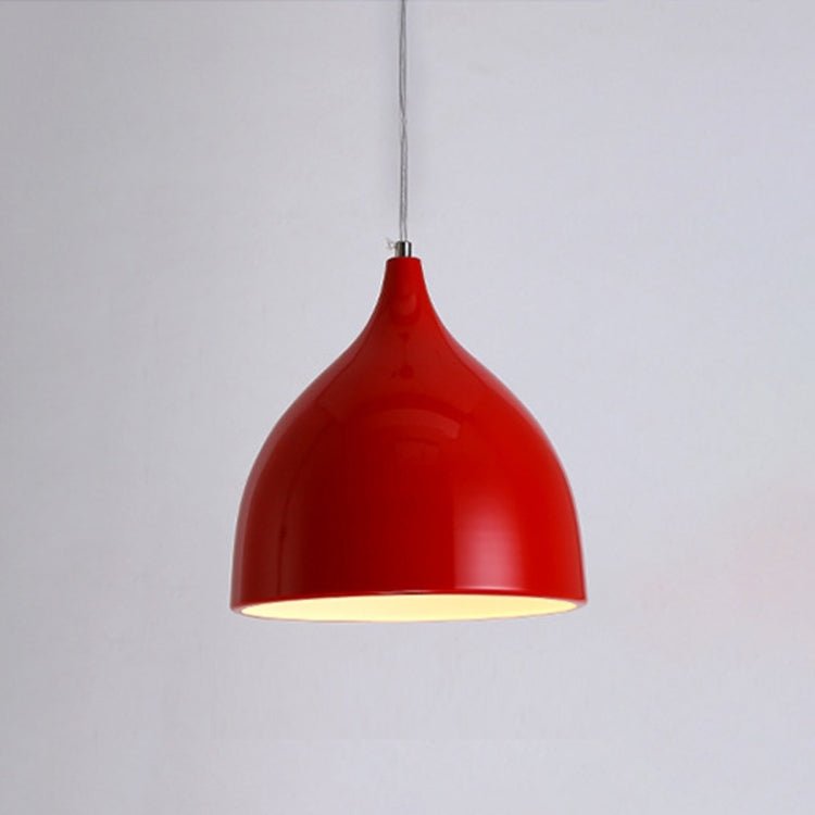 Restaurant Chandelier Simple Modern Single - head Dining Table Lamp Fashion Aisle Living Room Bar (Red) - British D'sire Main image